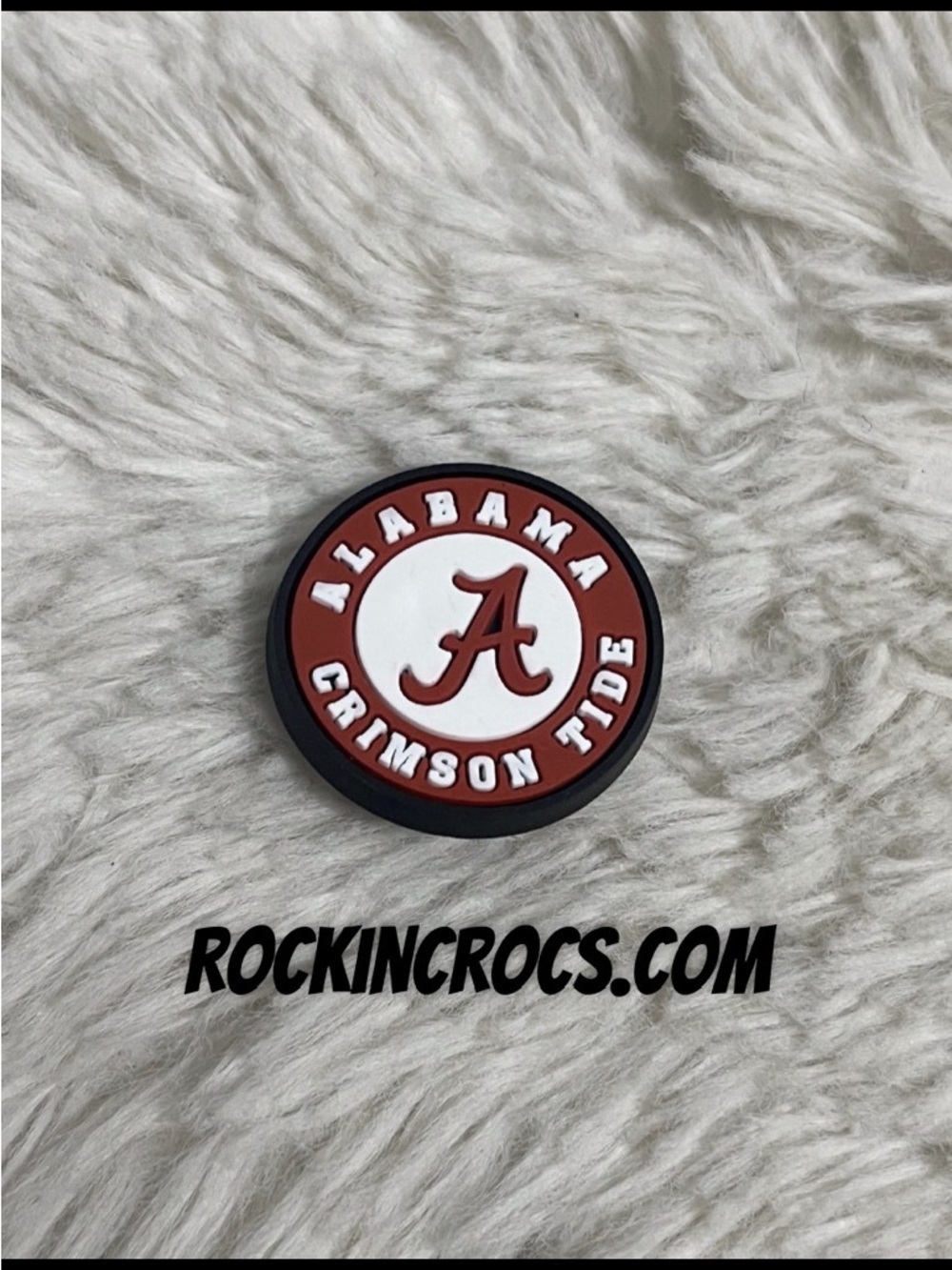 Alabama Crimson Tide Croc Charm